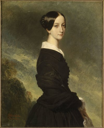 Francisca of Braganza by Franz Xaver Winterhalter